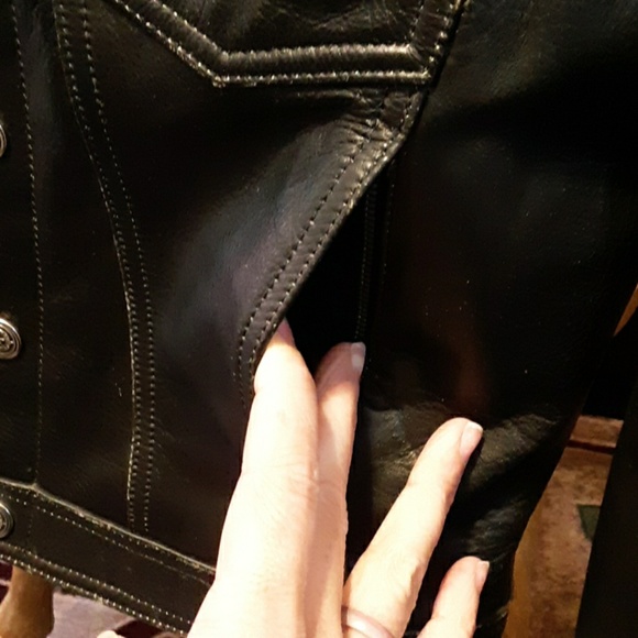 Harley-Davidson Vintage Distressed Leather Jacket - Picture 11 of 14